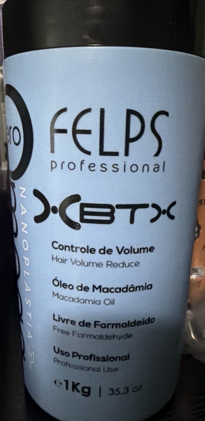 Felps Professional XBTX Keratin Treatment Macadamia Oil Anti-Frizz 35.3 oz