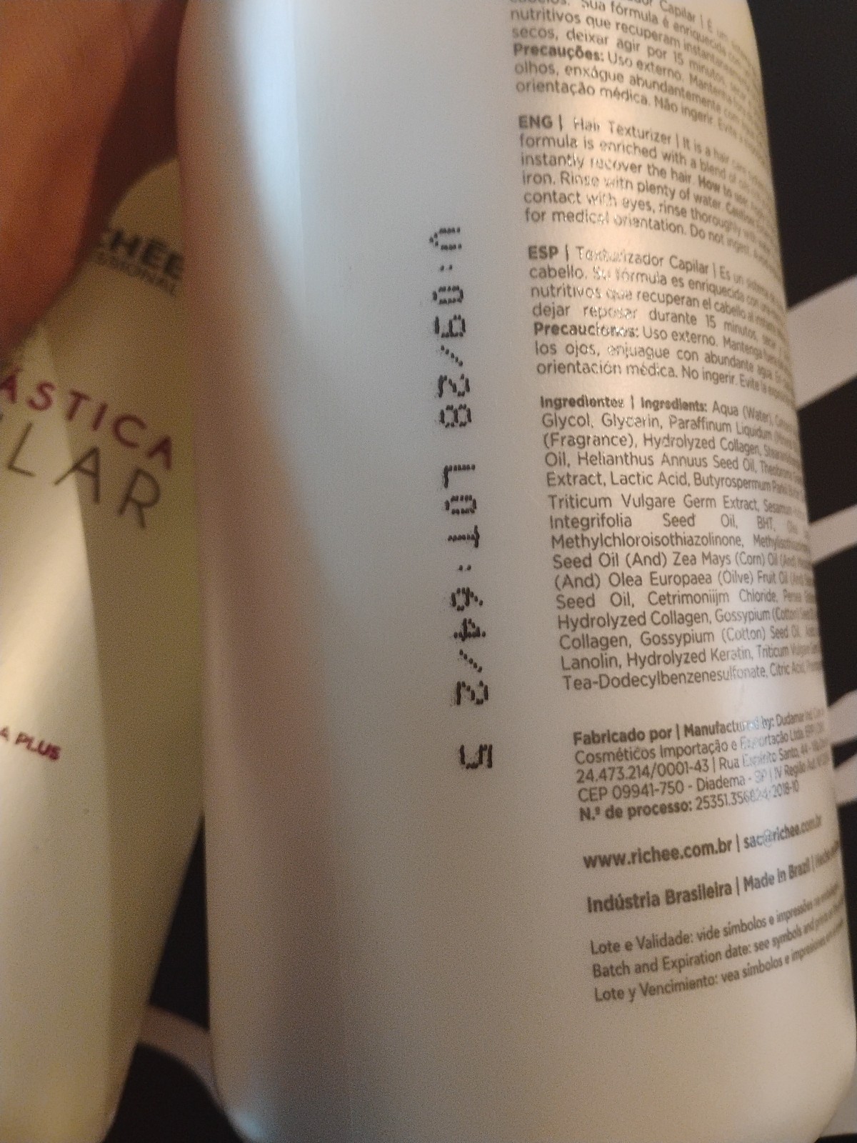 Richee Professional Bioplastica Keratin Treatment U.S. Shipper Kit 2x1L New