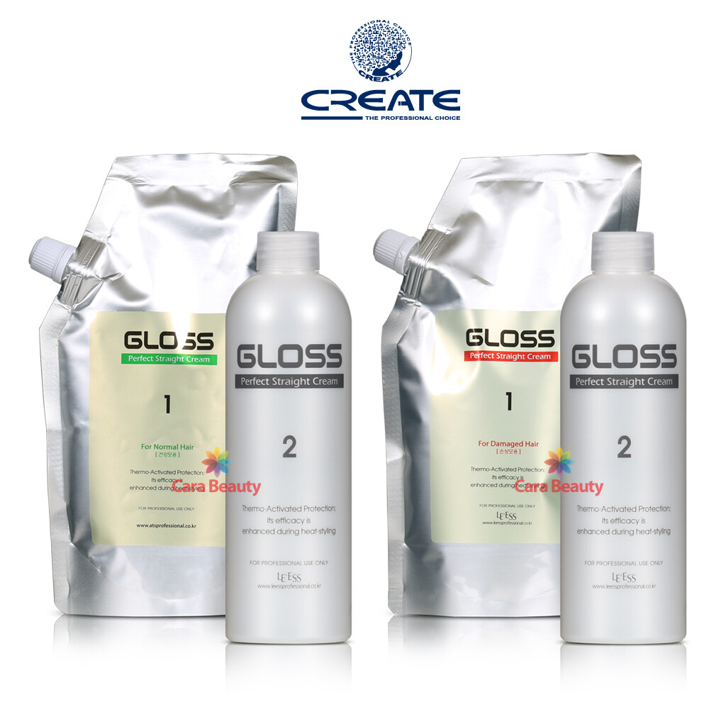 CREATE Professional GLOSS Perfect Straight Cream 500g+500ml