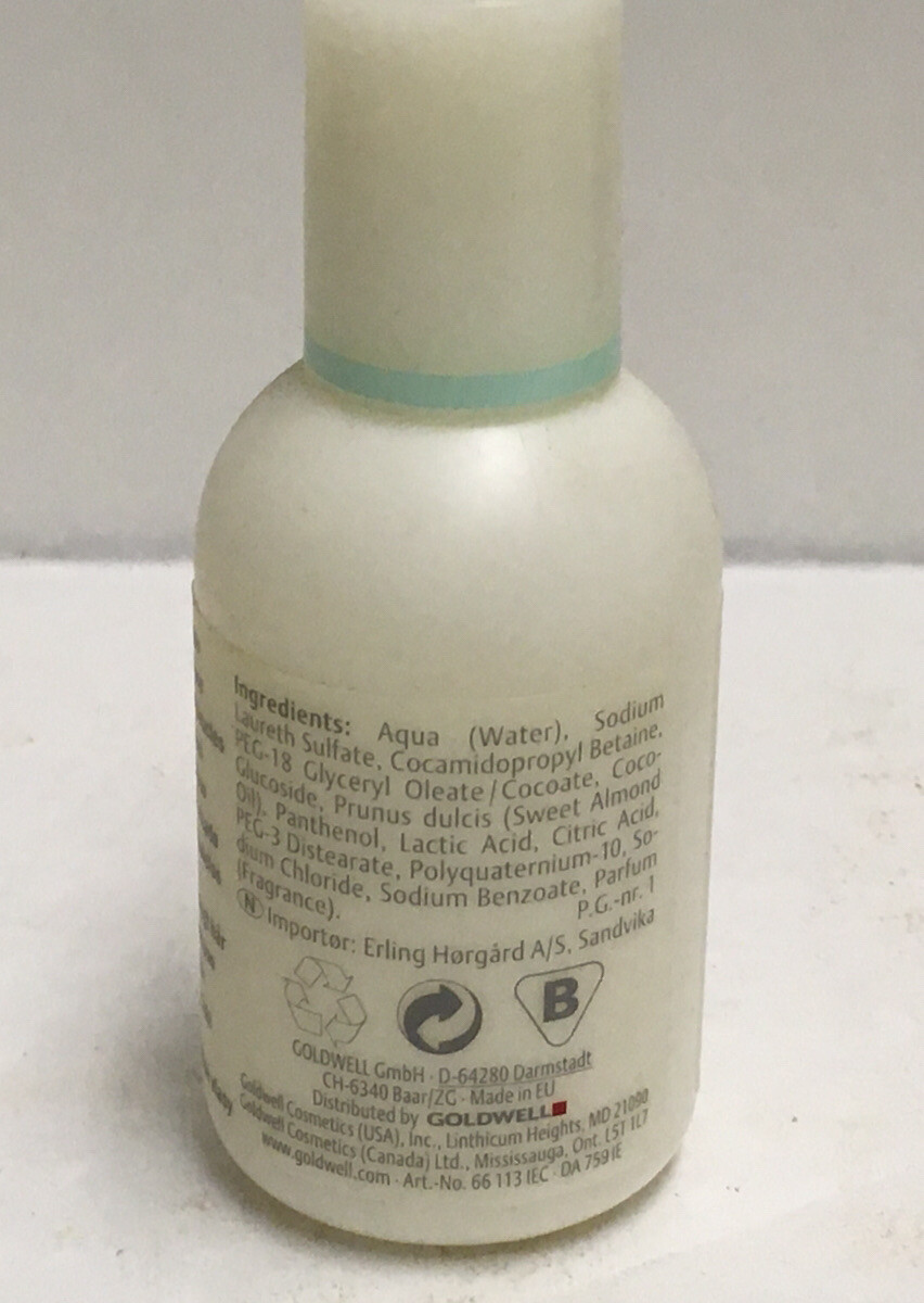 LOT OF 4 Goldwell Permed & Curly Curl care Hair Shampoos 1.6 oz.