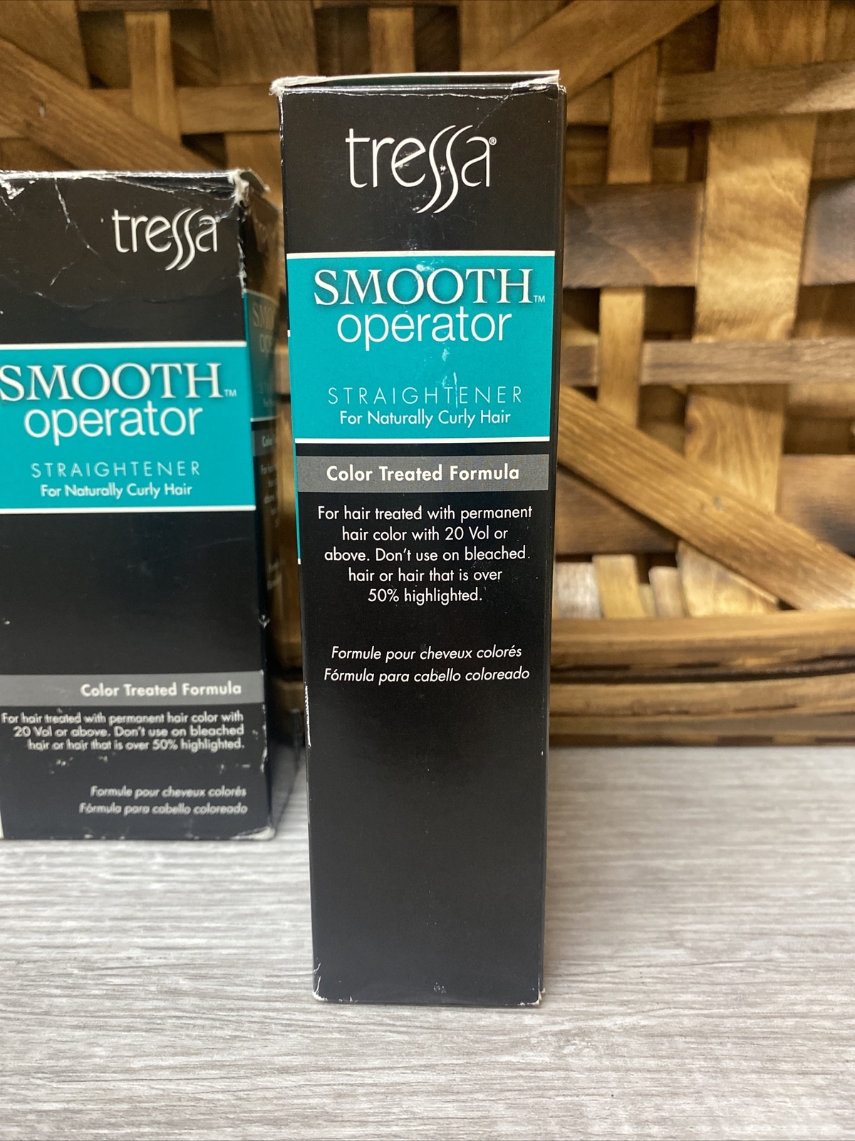 2 Tressa Smooth Operator Straightener For Naturally Curly Color Treated ￼￼