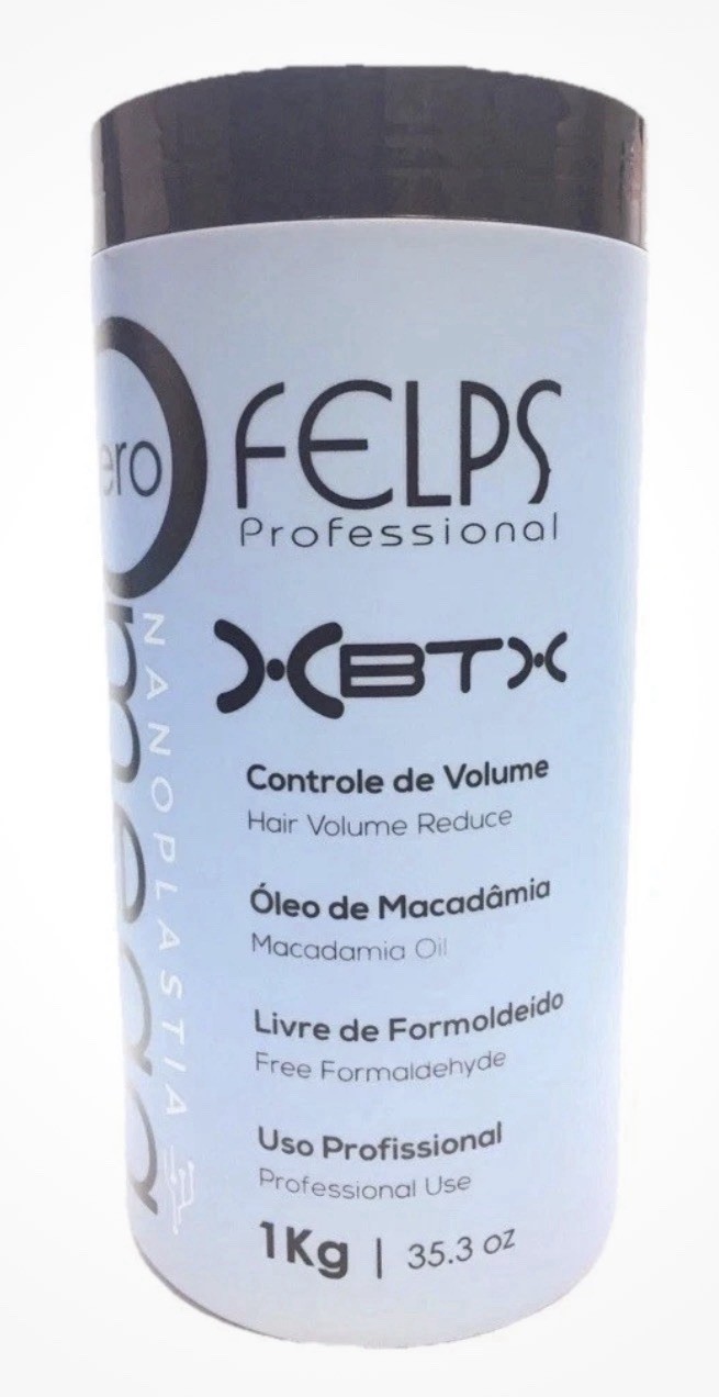 Felps Professional XBTX Keratin Treatment Macadamia Oil Anti-Frizz 35.3 oz