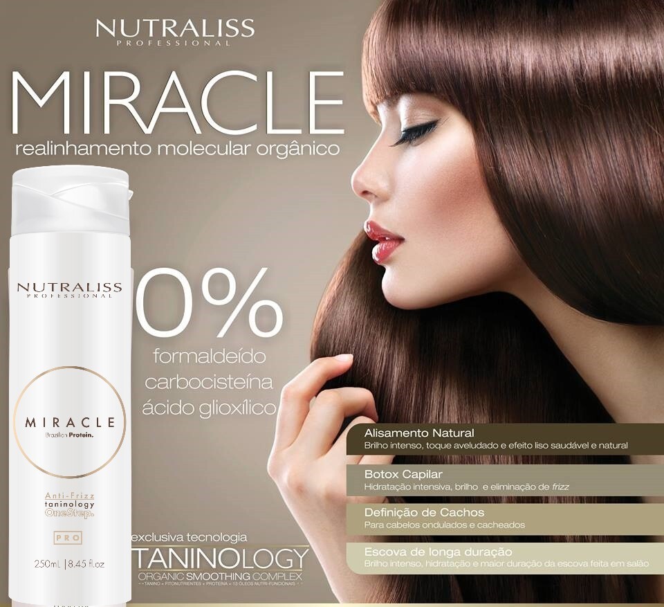 Nutraliss Miracle Brazilian Nano Protein Formaldehyde-Free Keratin