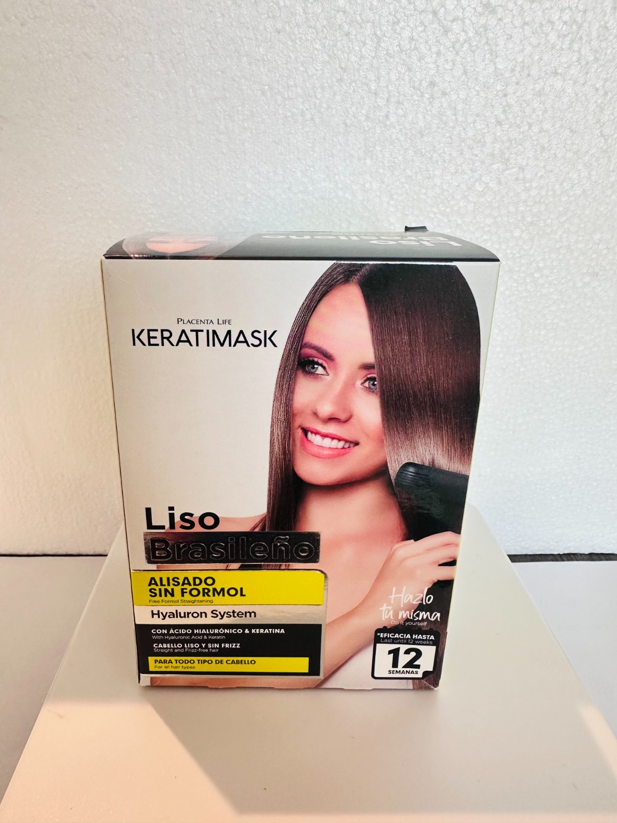 Brazilian Keratin Hair Straightening Kit – PLACENTA LIFE Keratimask – New Box –