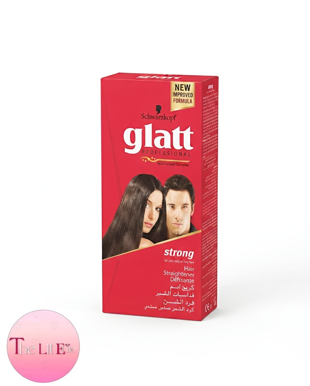 Glatt Professional Hair Straightener & Keratin Cream (Strong)