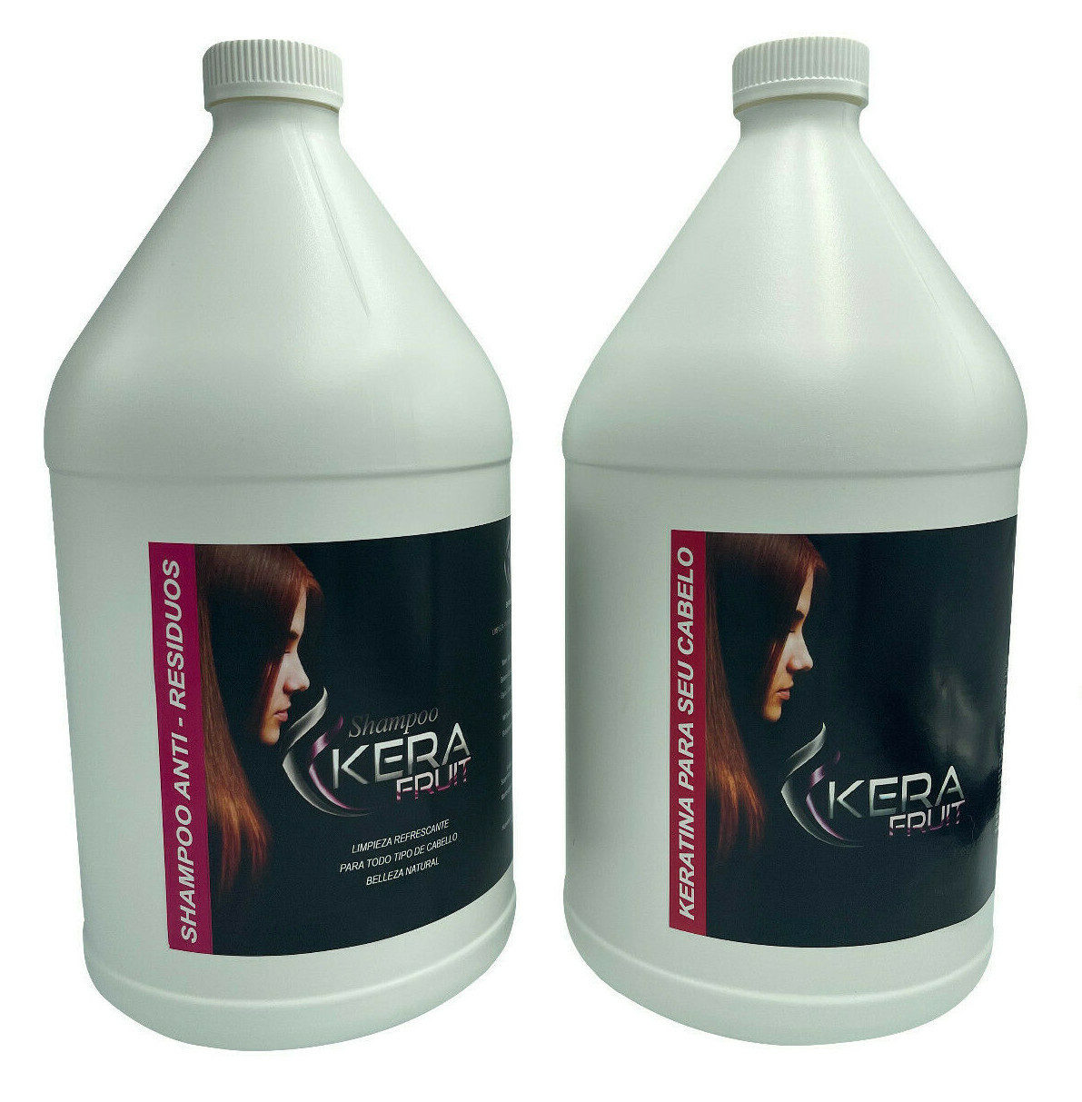 Brazilian Cirugia Capilar Treatment Kera Fruit Galon + Shampoo CIRUGIA 3.7 LTRS