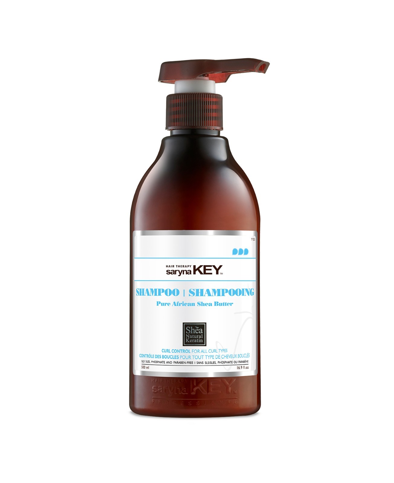 Saryna Key Curl Control Shea Butter Treatment Shampoo – 500ml / 16.9 fl. oz