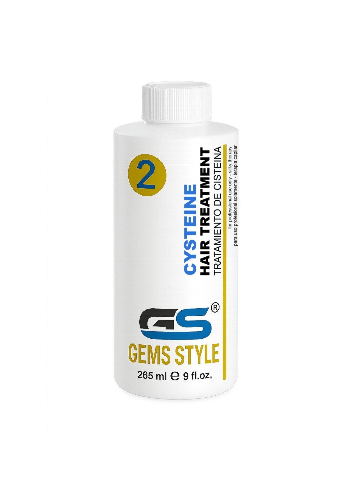 GS Gems Style Cysteine Hair Treatment – For Brown Hair – 9oz/265ml