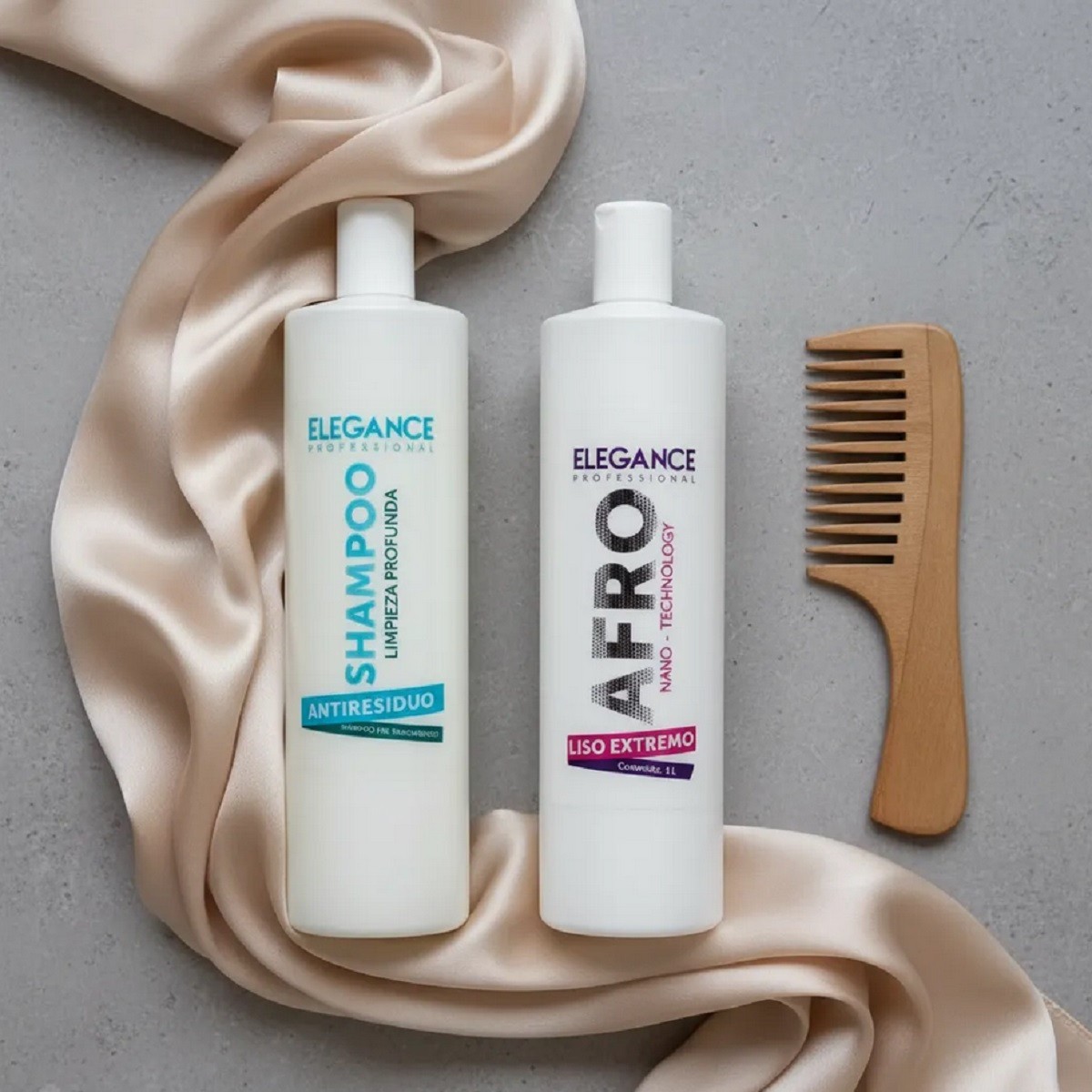 Elegance Afro Hair Surgery Kit 1000ml (32oz) – 100% Extreme Straightening System