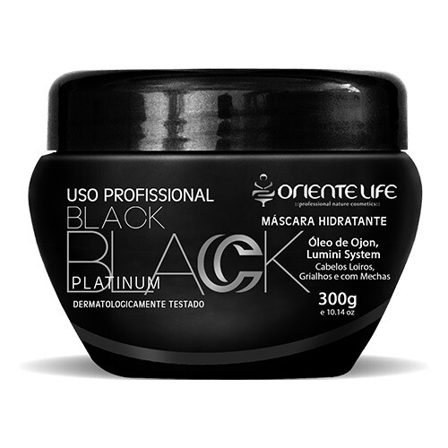 Oriente Life Black Platinum Hydrating Hair Mask, 300 g (10.14 oz)