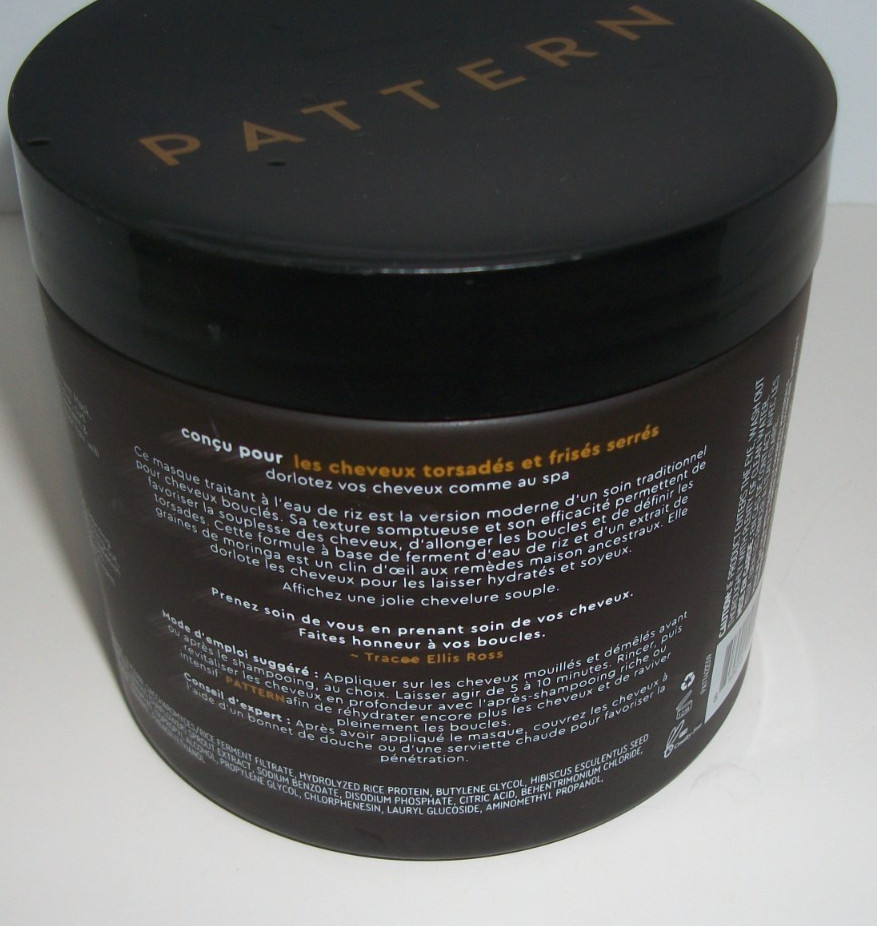 Pattern Hair Treatment Mask 15fl.oz. for Definition and Curl Elongation New