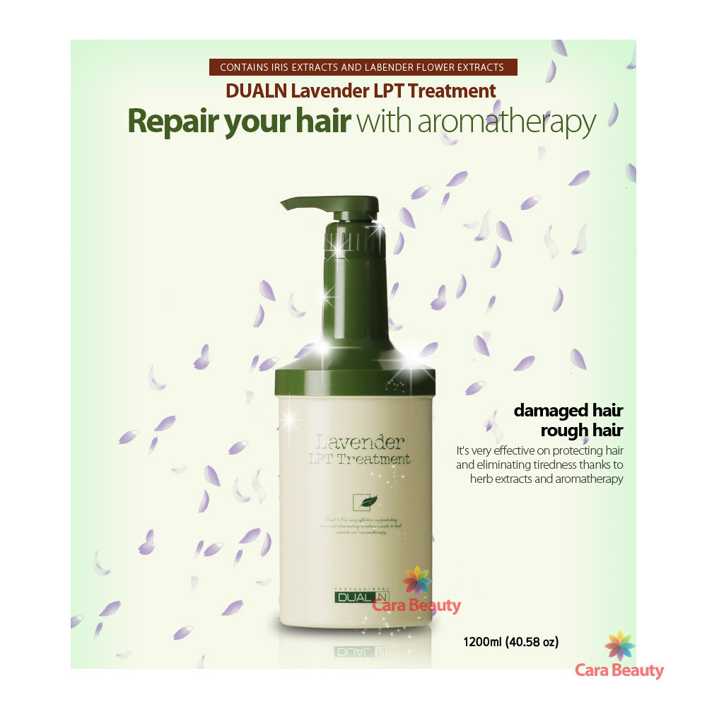 DUAL N Lavender LPT treatment 1200g (42.33oz) for damaged hair, rough hair