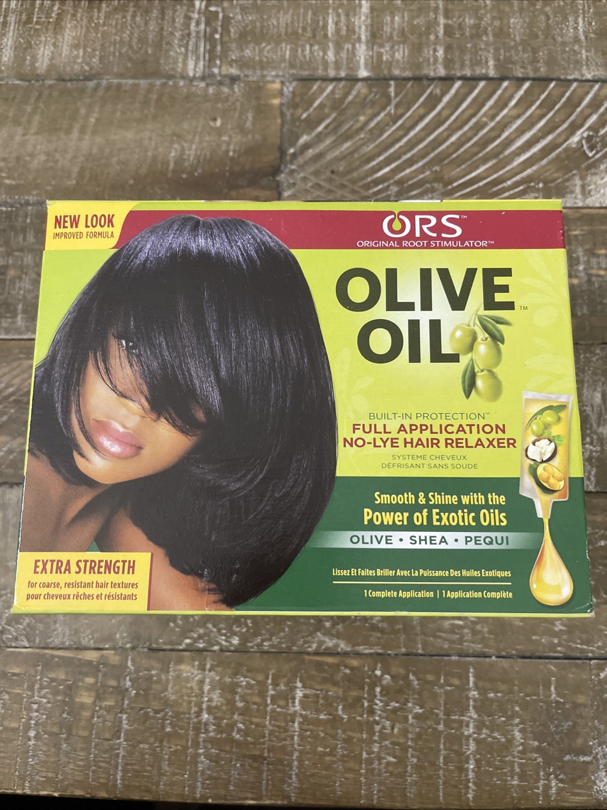 Original Root Stimulator Olive Oil Full App Hair Relaxer ES