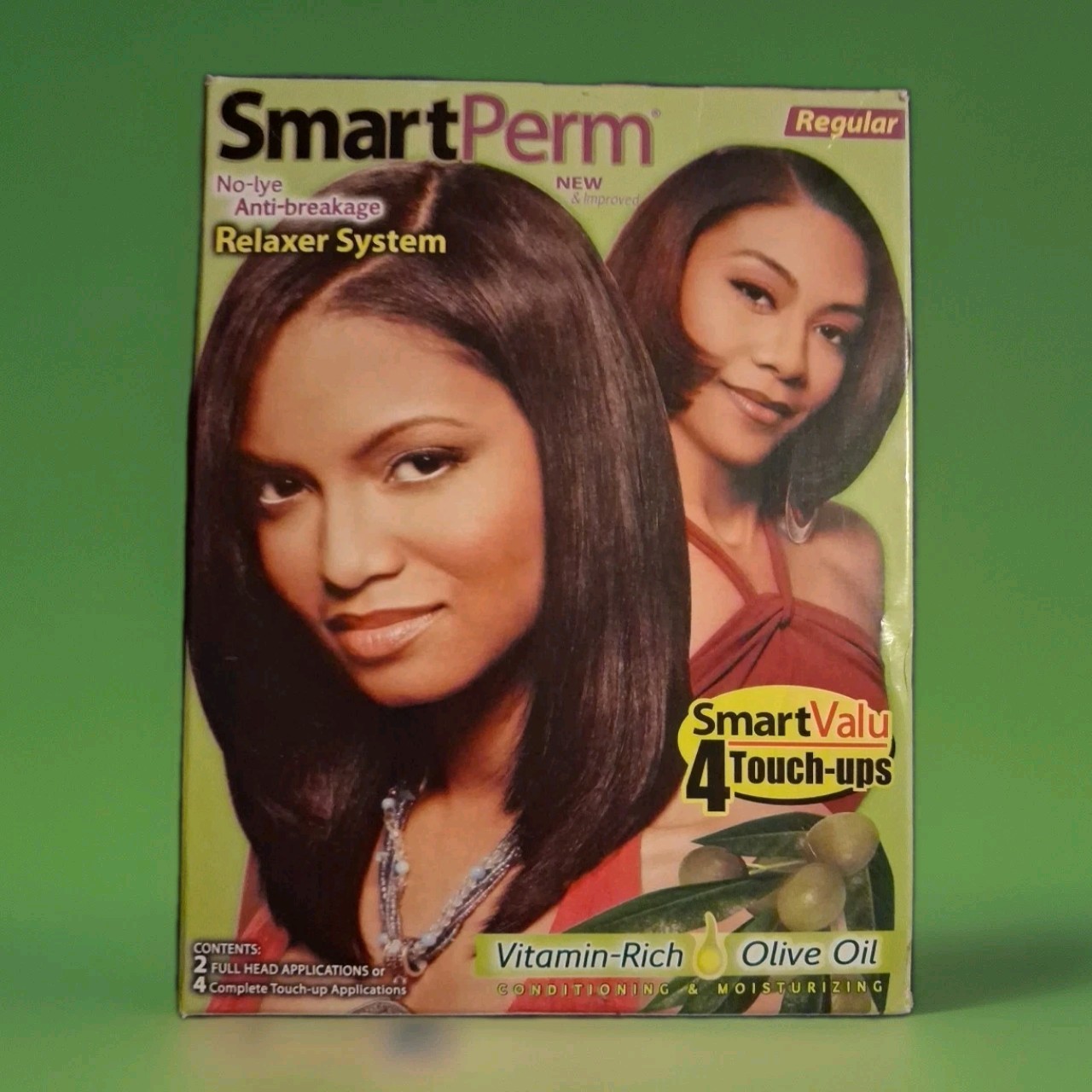 SmartPerm No-Lye Anti-Breakage Relaxer System – 1 Kit – 4 touch-ups