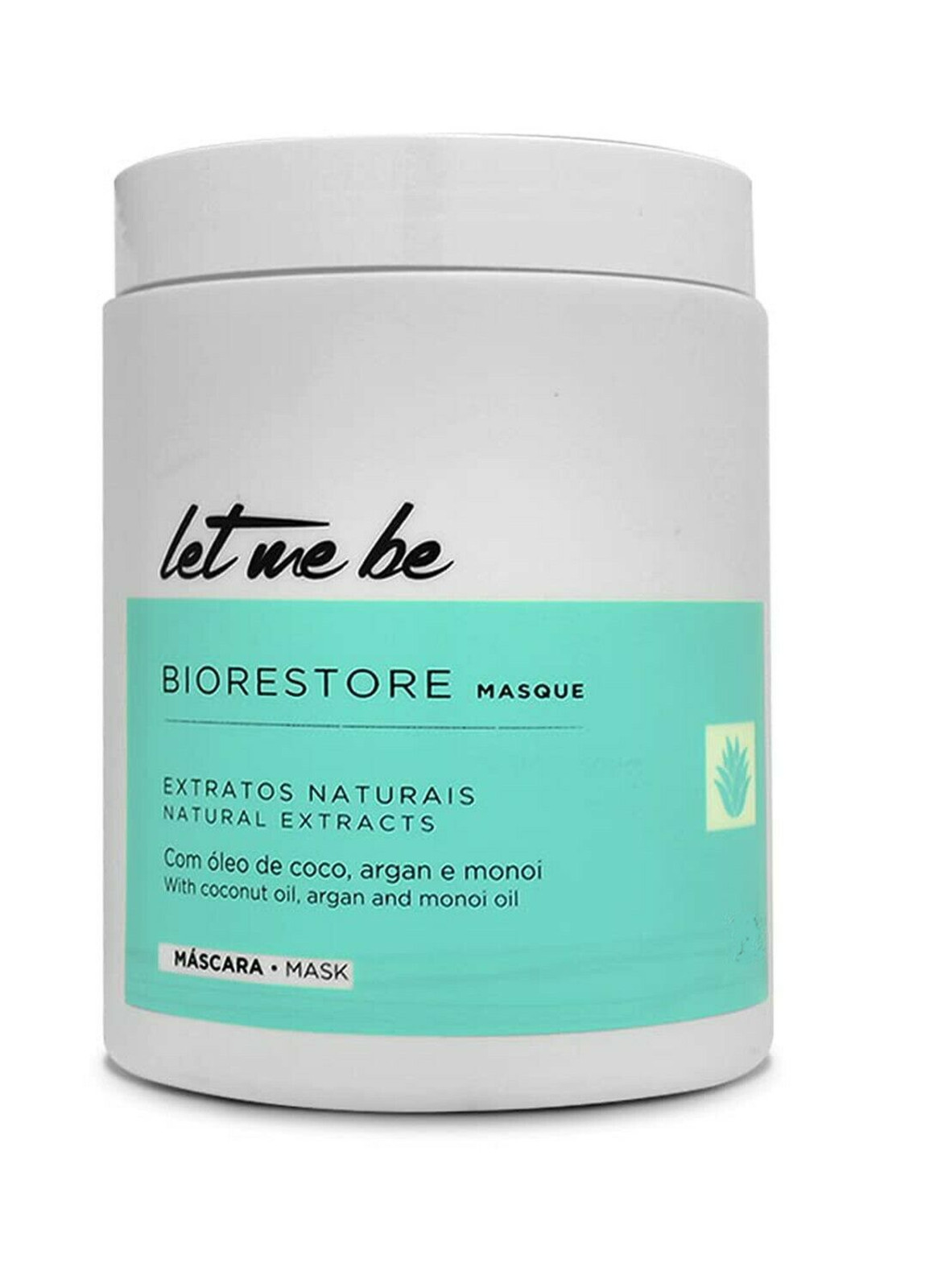 Kit 2 Brazilian Keratin Let Me Be Protein Smoothing 1L & Bio Restore Mask 1000ml