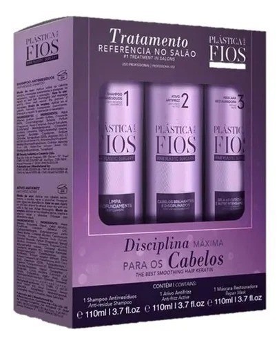 Cadiveu Plastica Dos Fios Brazilian Keratin Hair Treatment 110ml