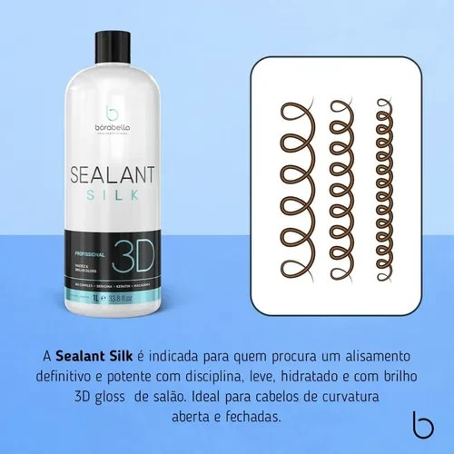 Borabella Selant 3D / Semi-Permanent Organic Formaldehyde-Free 1L/33.8 fl.oz
