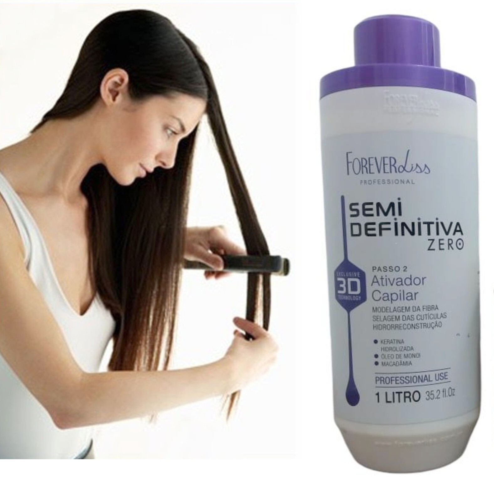 Brazilian keratin Mutari Progress 1L 33.8 fl oz & KB Moroccan Hair Deep Mask 1kg