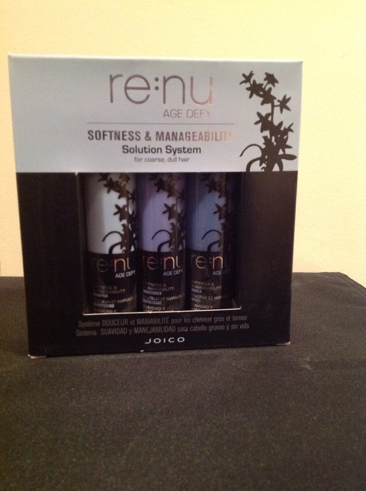 Re:nu Age Defy Solution System Softness & Manageability 3 pcs set/ TSA APPROVED