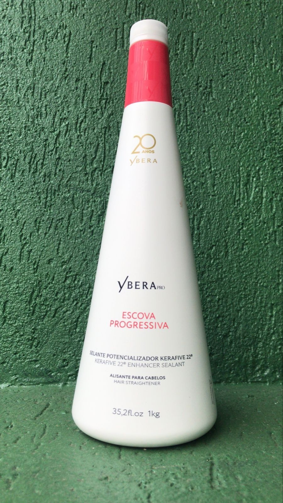 Ybera Kerafive 22® Brazilian Keratin Treatment | Enhancer Sealant 1kg/35.2 fl.oz