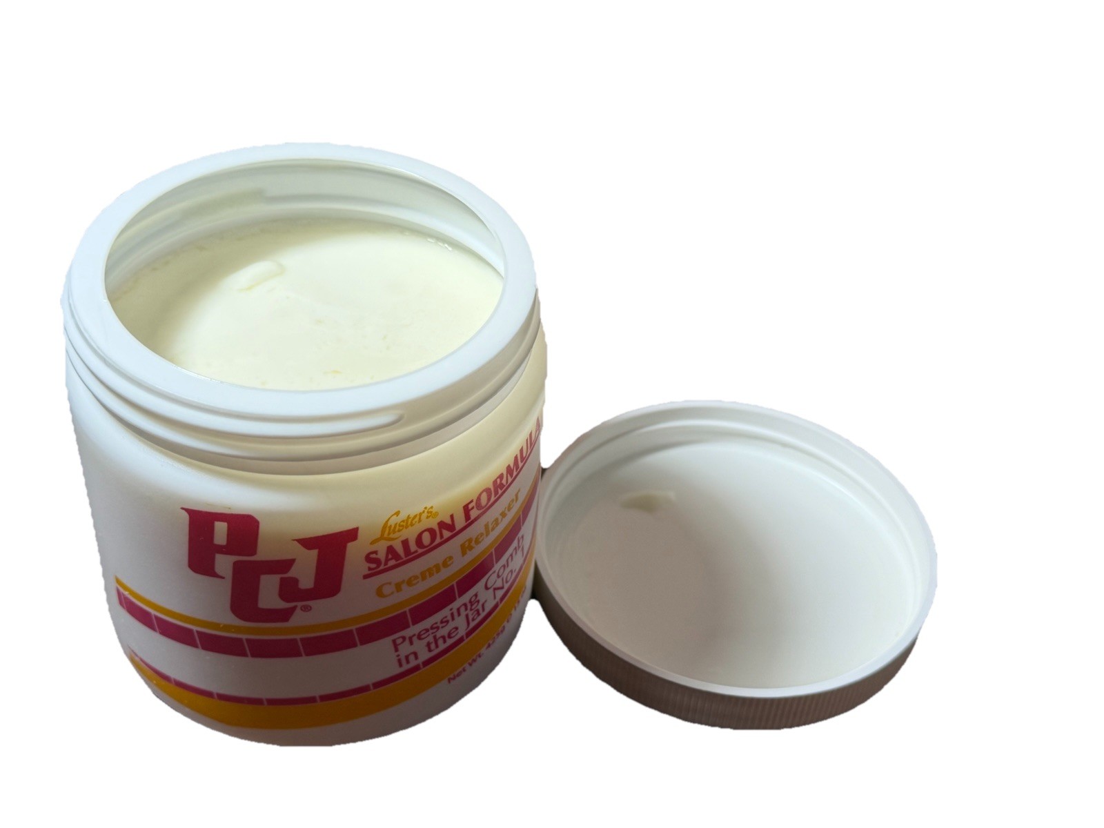 Lusters PCJ Creme Relaxer Pressing Comb in the Jar No.1 – 15oz