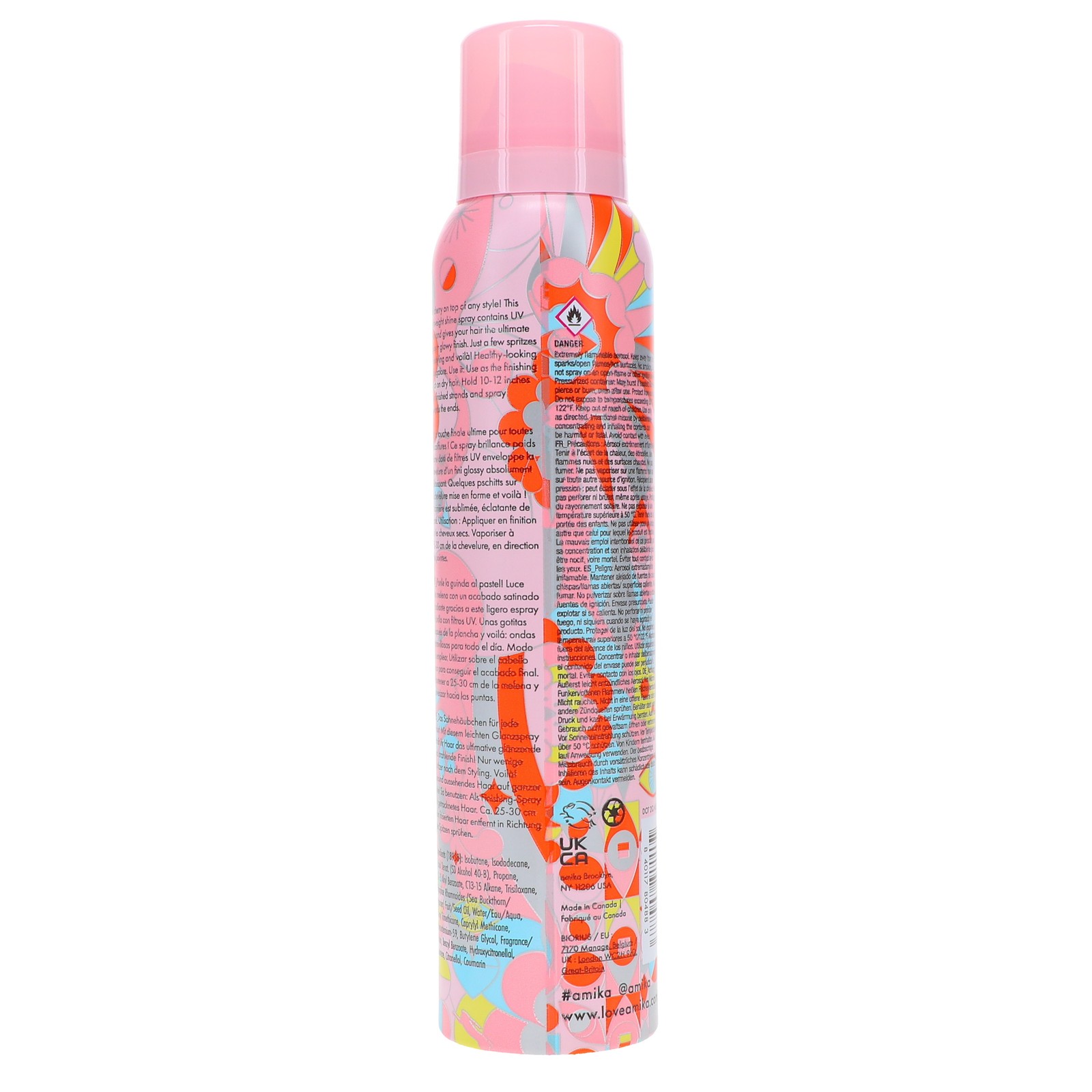 Amika Top Gloss Shine Spray 4.8 oz