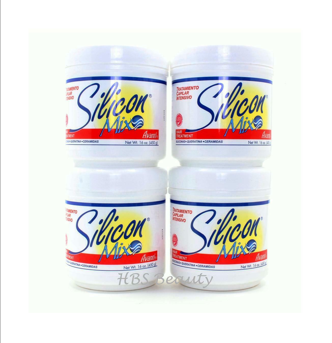 Silicon Mix Intensive Hair Treatment Mask 16 oz, Pack Of 4