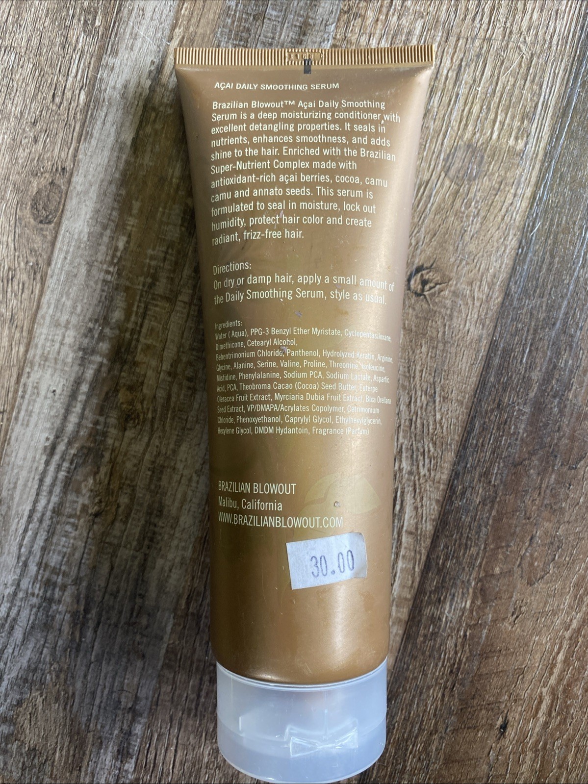 Brazilian Blowout Acai Daily Smoothing Serum, 8 Oz