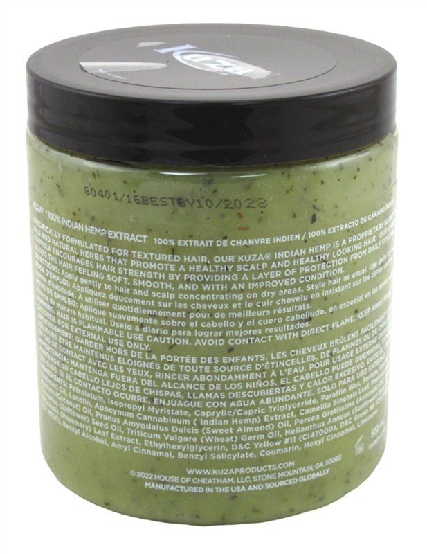 Kuza Indian Hemp Hair & Scalp Treatment 18 Ounce Jar