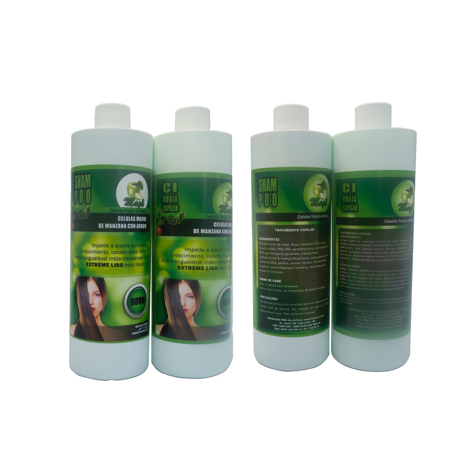 Cirugia Capilar De Celulas Madres 32.0Z Tratamiento de Argan Incluye ShampoO