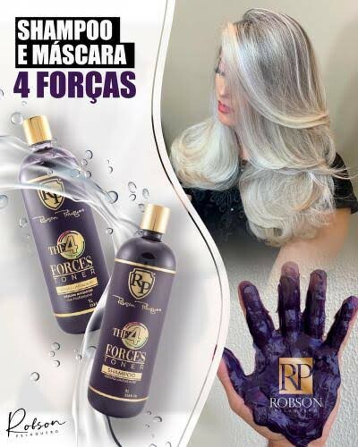 Robson Peluquero Treatment Professional hair care 4 Forces toning mask 1L 34 oz