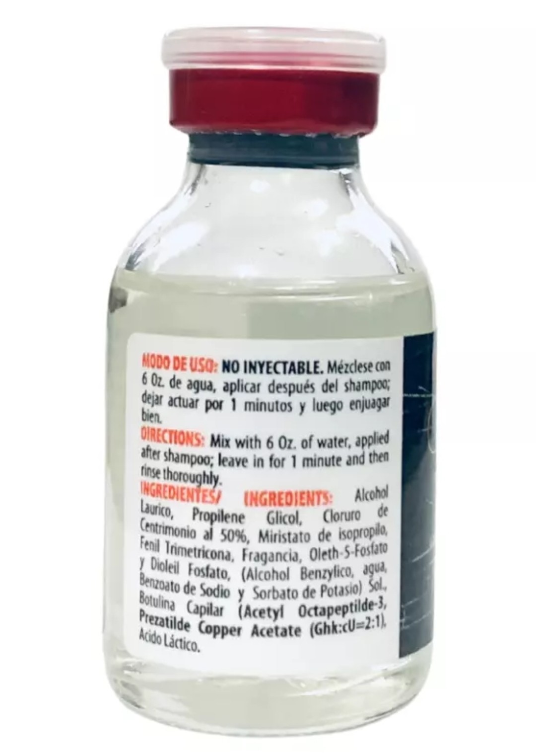 Bio Complex Botulina Capilar Treatment For Thickening Prevents Gray Hair Loss 1