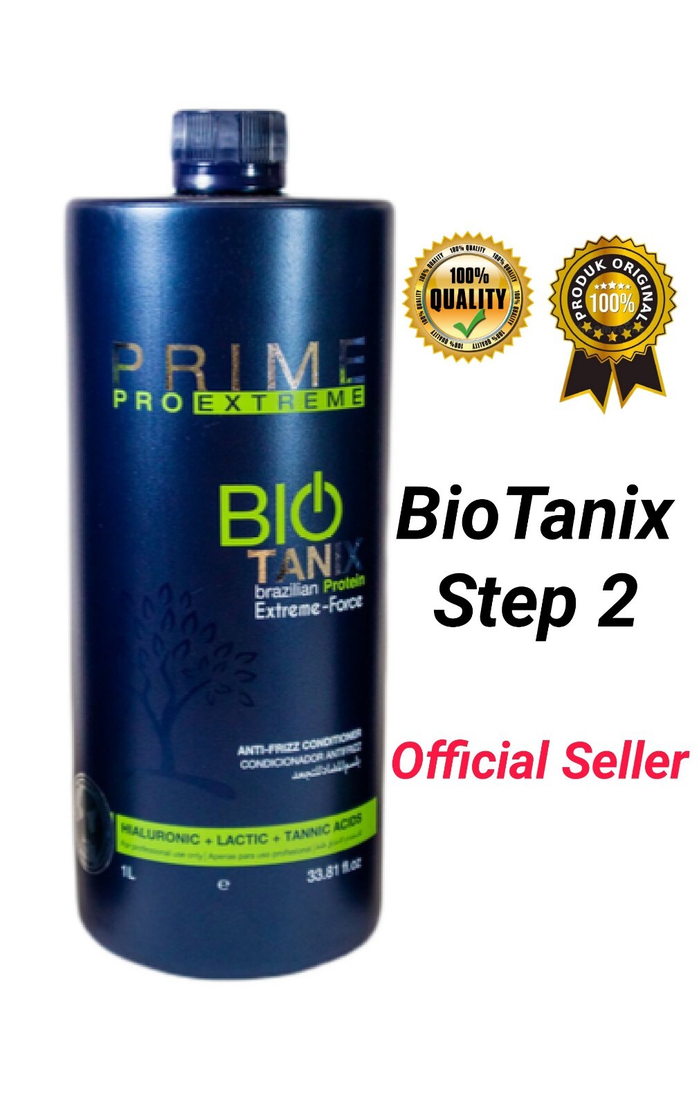Bio Tanix Prime Extreme Biological keratin treatment No Formaldehyde Step 2