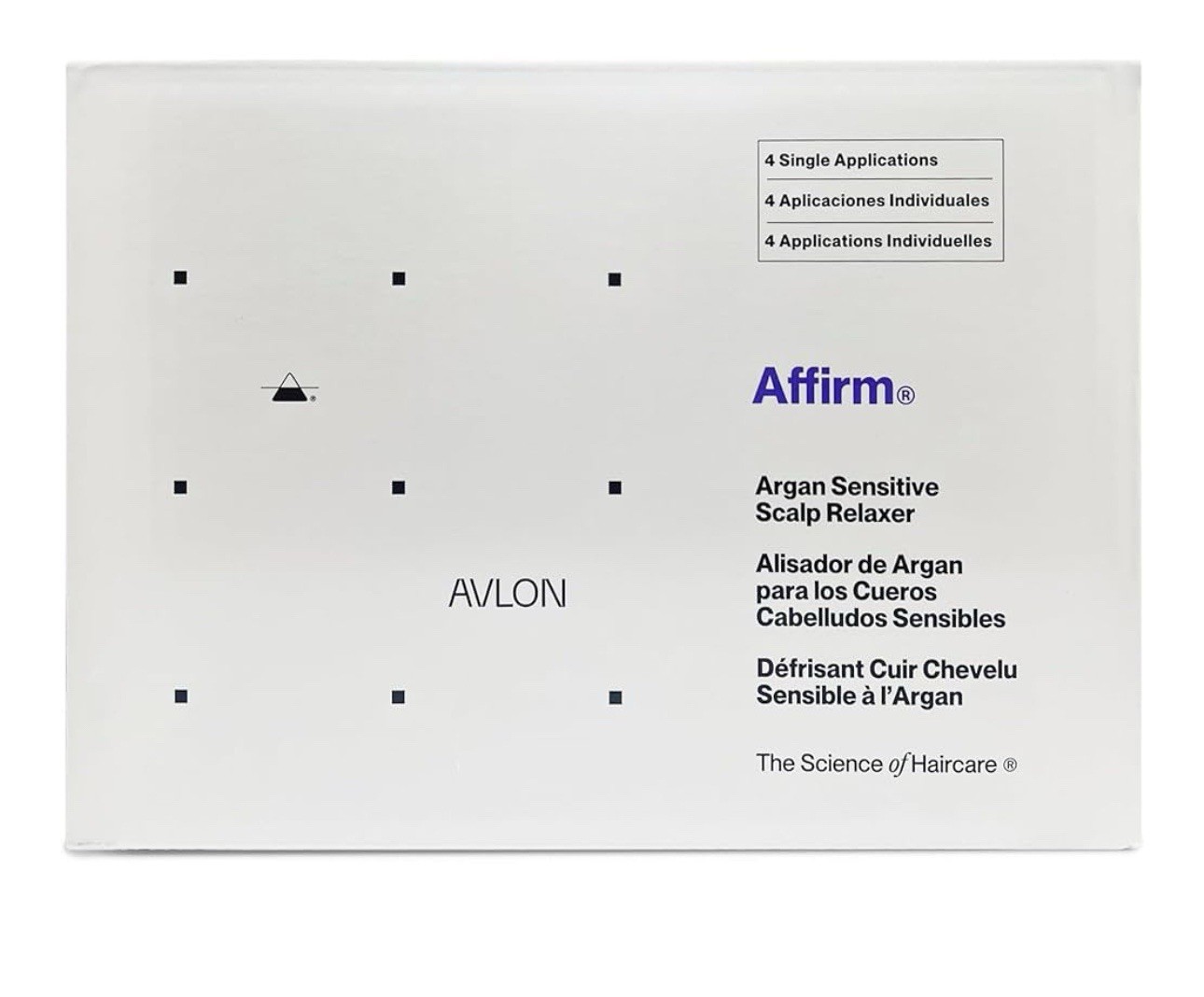 Avlon Affirm Sensitive Scalp Conditioning Relaxer (4 Single Applications)