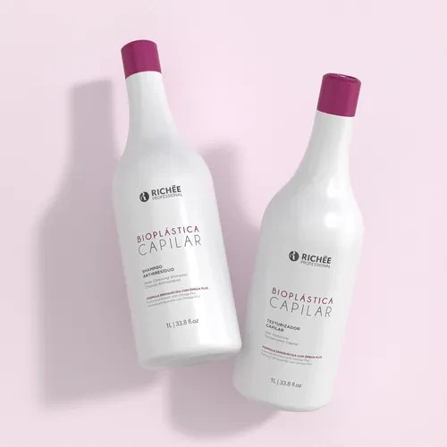 Richee Professional Bioplastica Brazilian Keratin Treatment – Kit 2x1L / 34 Oz