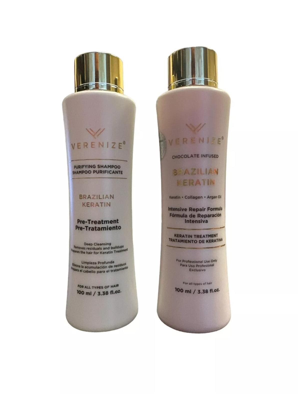 Keratin Treatment, Hair Straightener, Brazilian Blowout by VERENIZE.