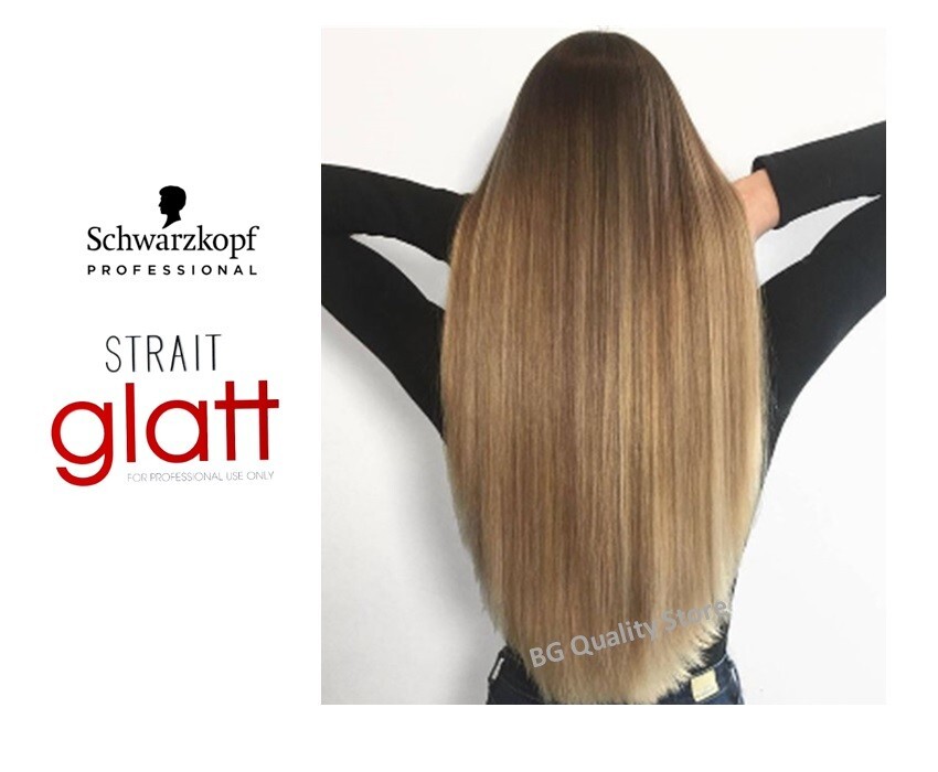 Glatt Hair Straightening Cream 120ml 0 Formula For Very Curly Frizzy Strong Hair