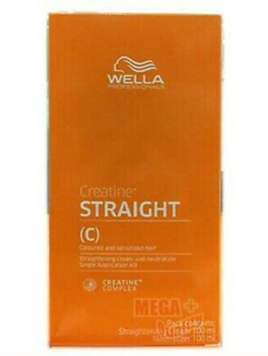 WELLA WELLASTRATE Permanent Hair Straightening Cream Straight System # MILD