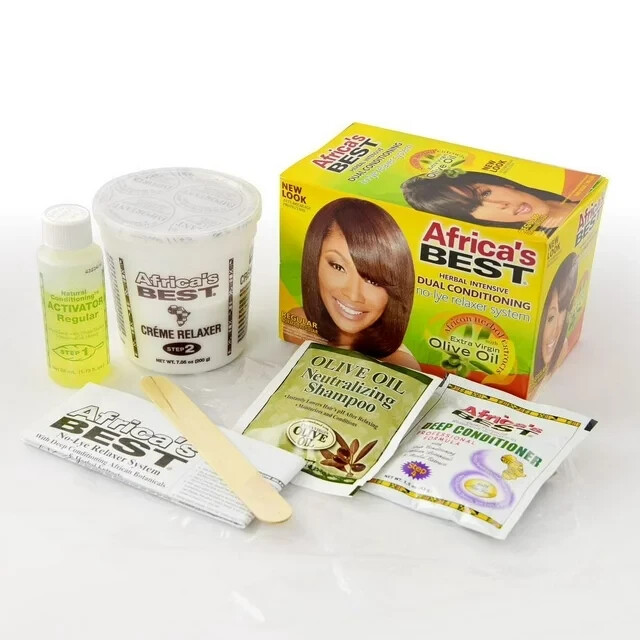 AFRICA’S BEST TWIN PACK! Intensive Dual Conditioning No-Lye Hair Relaxer – NEW!