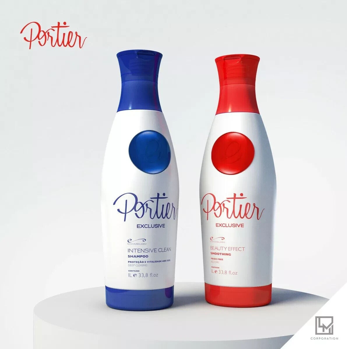 Portier Exclusive – Professional Treatment 2x1L/33.8 fl.oz Keratin Of Brazilian