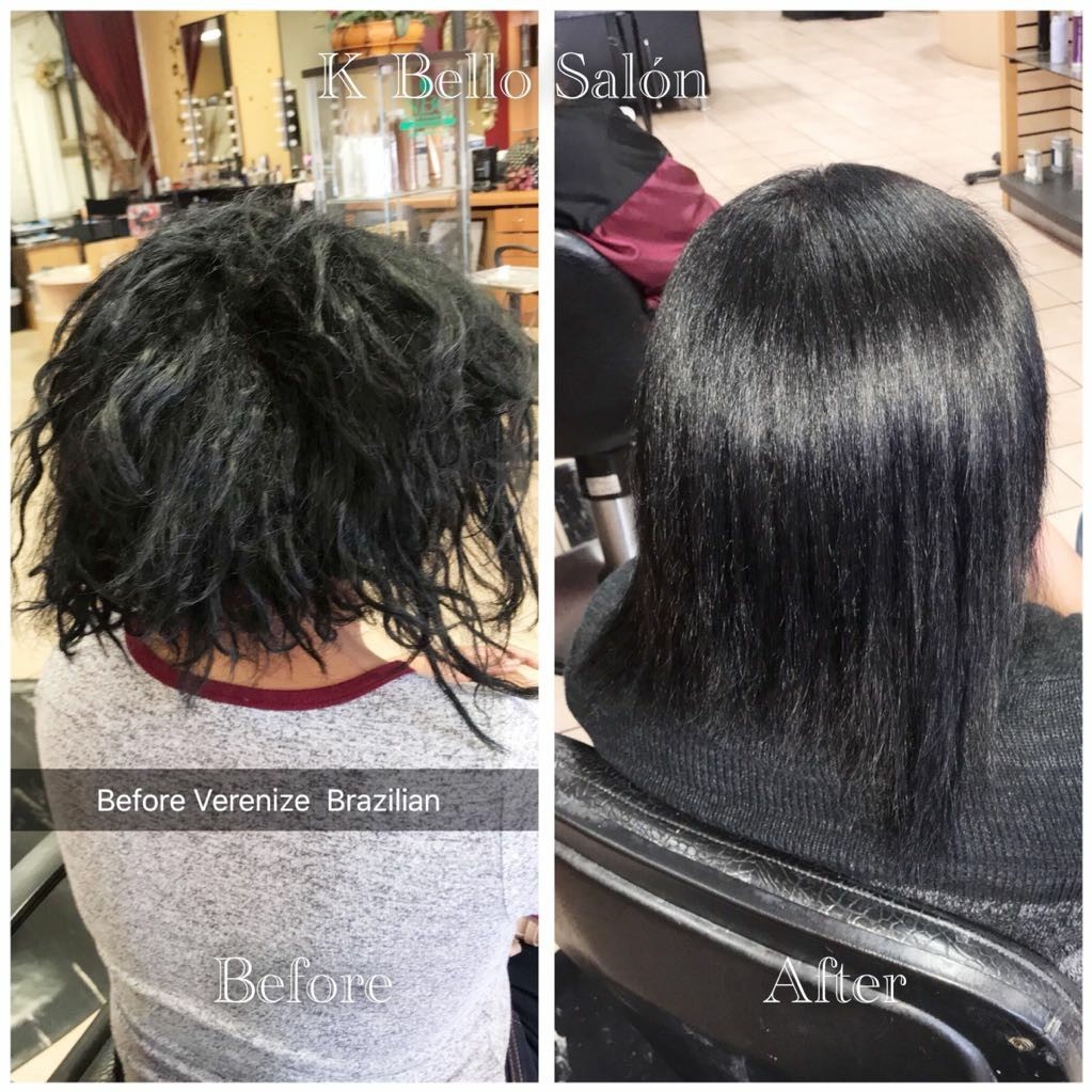 Keratin Treatment, Hair Straightener, Brazilian Blowout 2 x 120ml by VERENIZE.