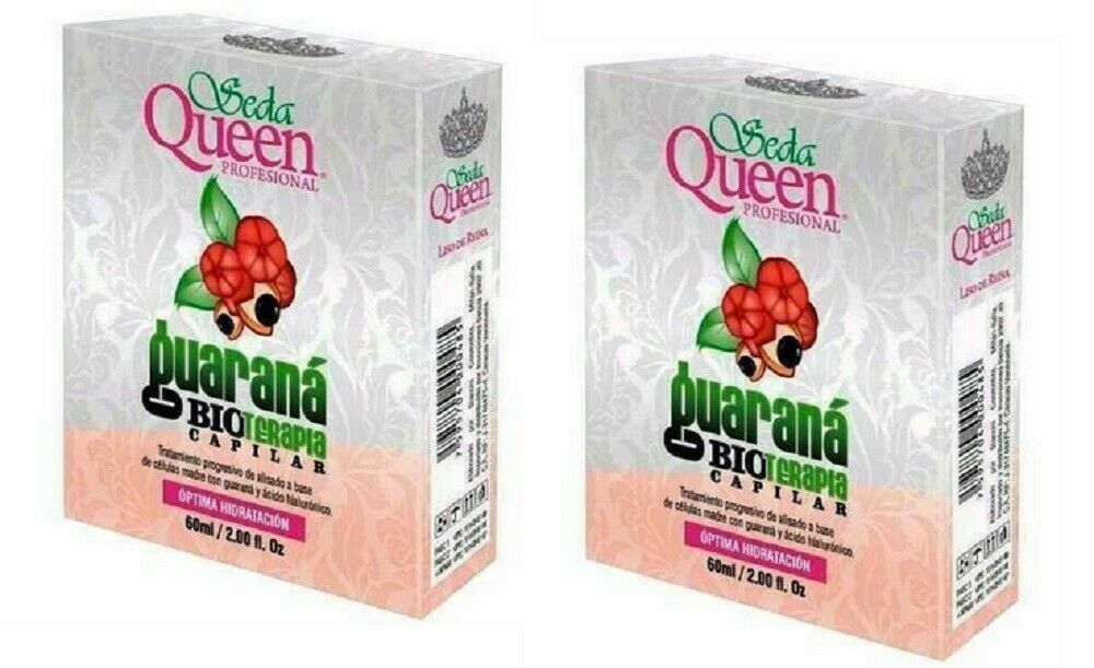 2 Kits Hair Surgery Seda Queen Bioterapia Guarana 50 ml (3 steps) Hydration
