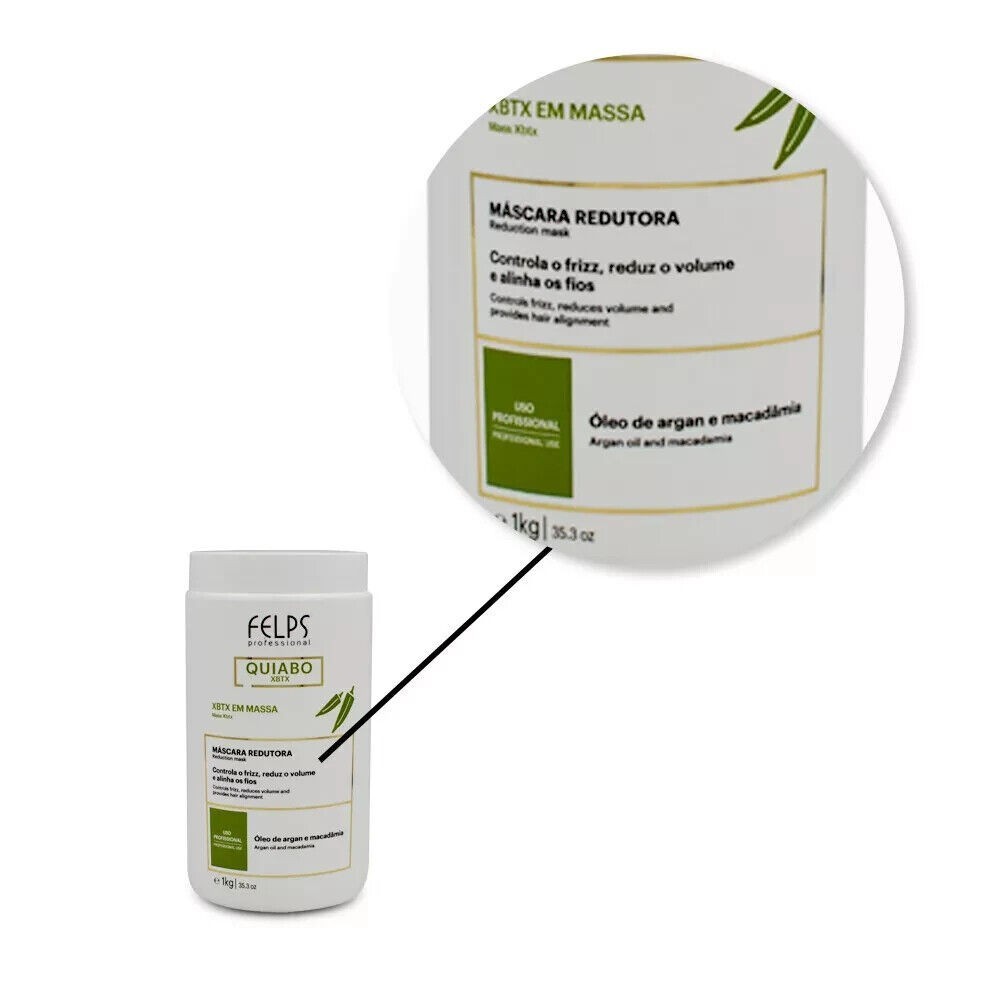 Felps Professional Xbtx Gombo/Volume Reduction Mask with Olive Oil…