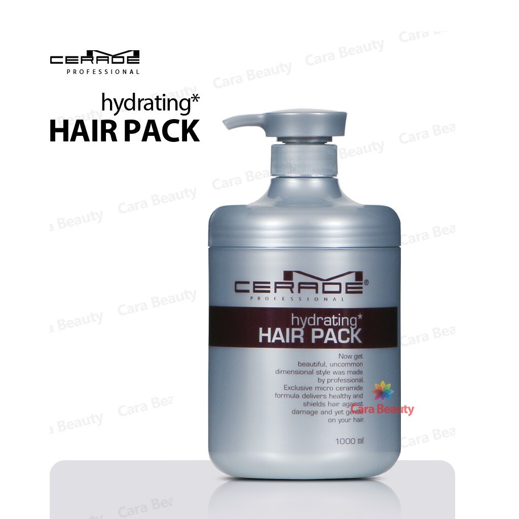 Hydrating Hair Mask Pack 1000g (33.81 oz) shields against damage, Gentle on hair