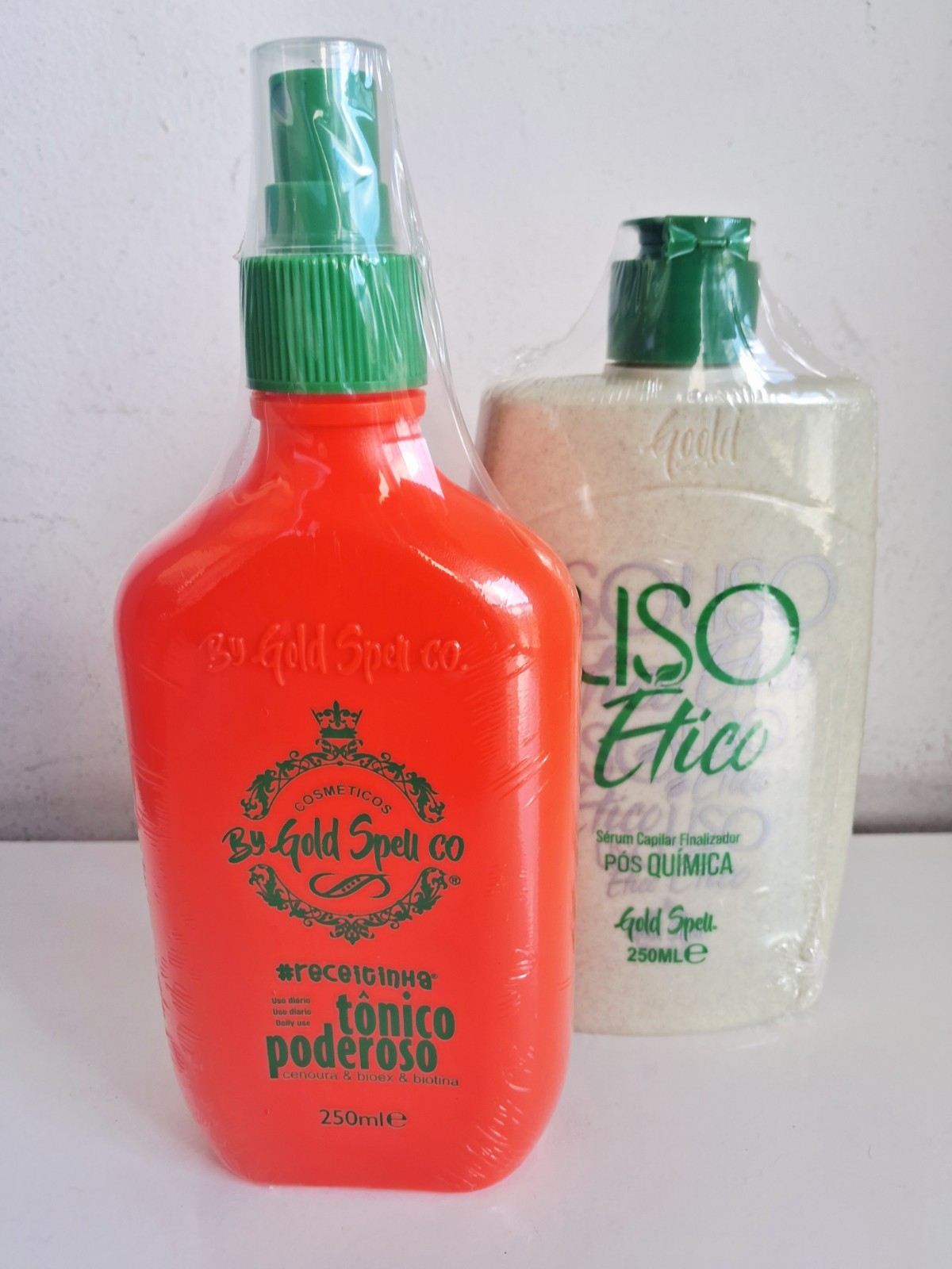 Kit Gold Spell / Sérum Liso Ético 250ml + Tonic Poderoso 250ml