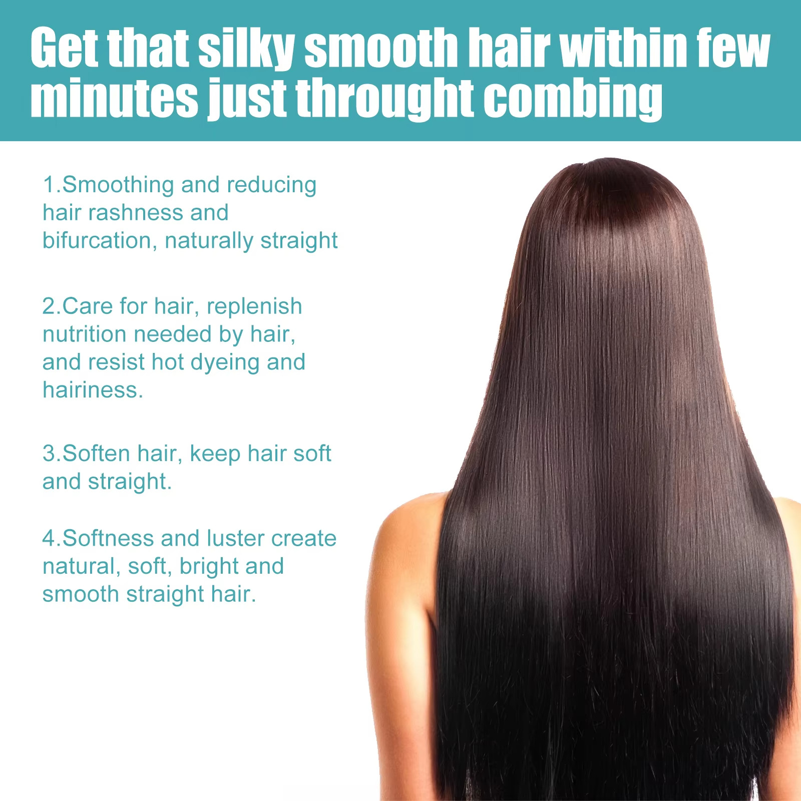 Protein Hair Straightening Cream Silk & Gloss Hair Care Hair Collagen Cream US