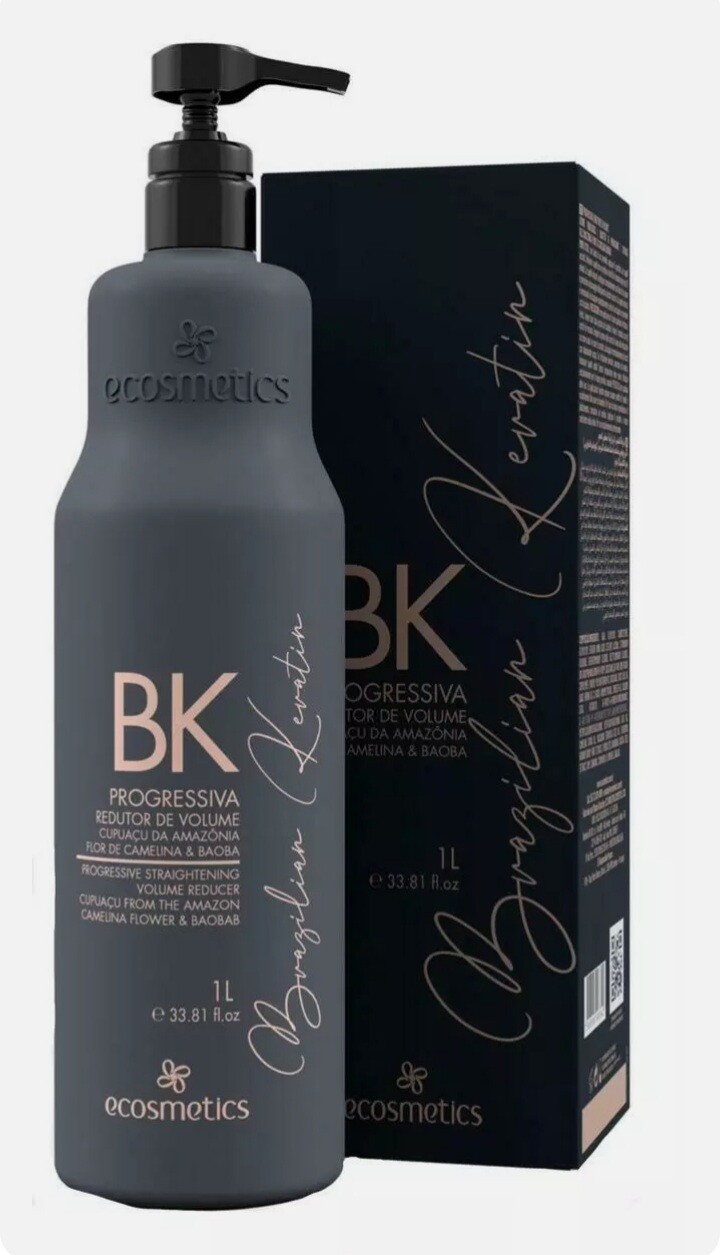 Brazilian Keratin Progressive Treatment Ecosmetics Deluxe 1 liter (33.81 fl.oz)