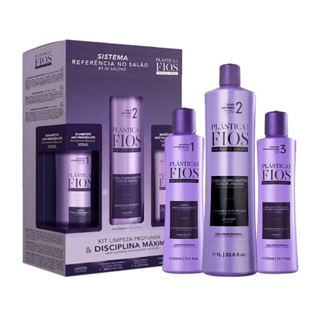 Kit Cadiveu Professional Plástica Dos Fios – 3 Produtos