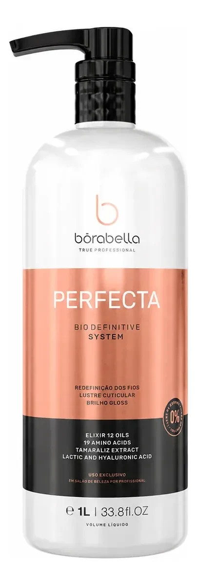 Borabella Perfecta Bio Definitive 12 Oils, Brazilian Keratin – Sealant 1L/34 Oz