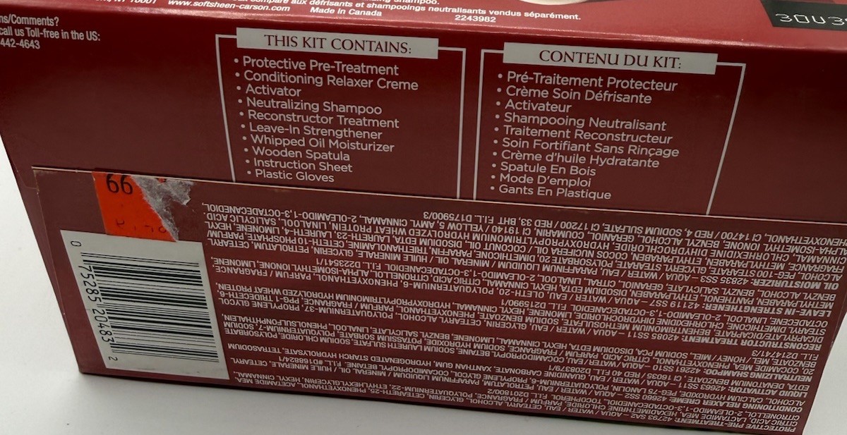Softsheen Carson Optimum Defy Breakage No-Lye Relaxer, SUPER, 1 Application
